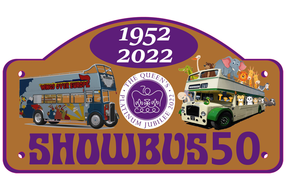 SHOWBUS5O Platinum Jubilee Display List 2022